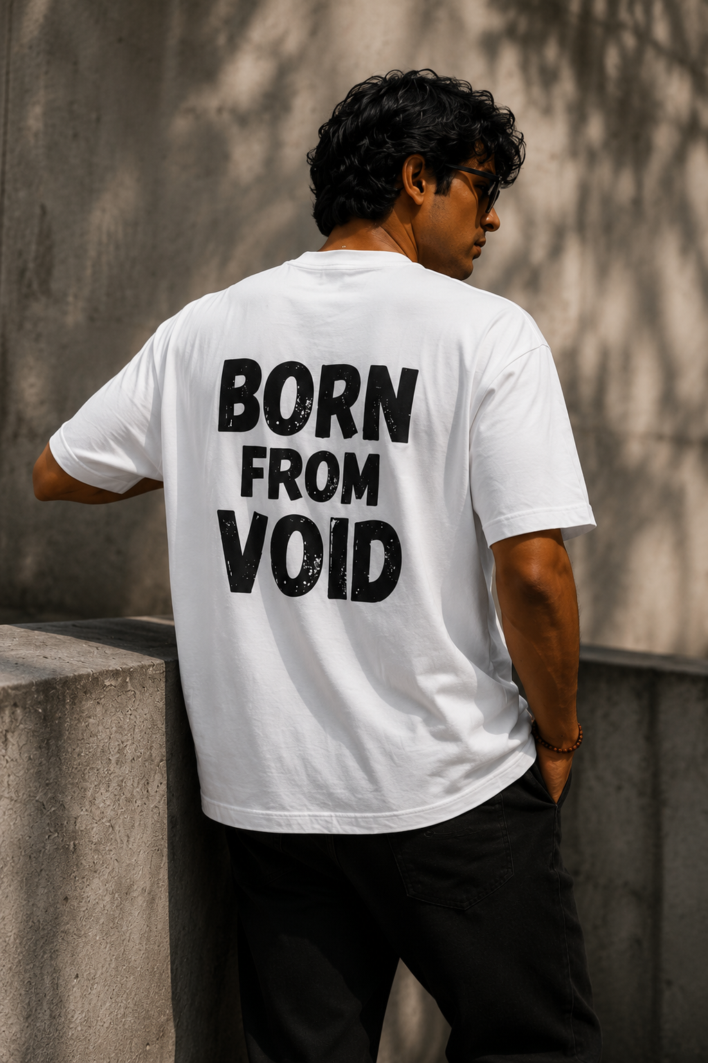 BORN FROM VOID — OVERSIZED TEE