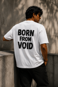 BORN FROM VOID — OVERSIZED TEE